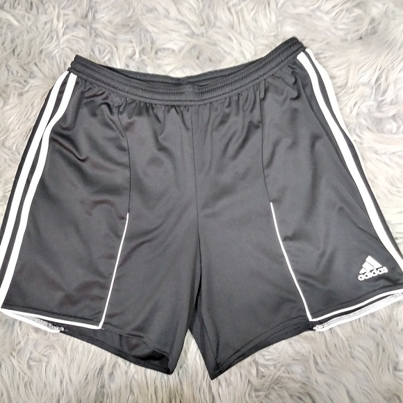 adidas Pants - Adidas Shorts 3 Stripes Black Size M